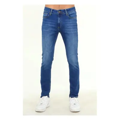 49153 Dewberry Expl Skinny Fit Mens Jeans-BLUE