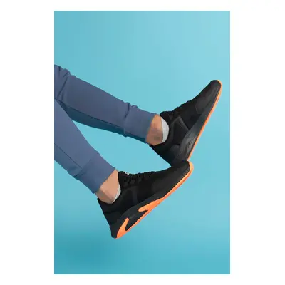 Riccon Black Orange Unisex Sneaker