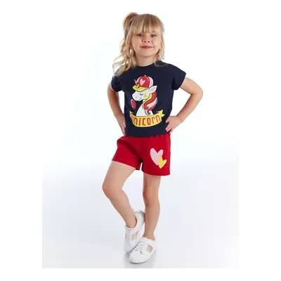 Denokids Bubble Star Girl's T-shirt Shorts Set