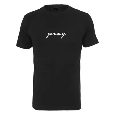 Pray EMB Tee Black