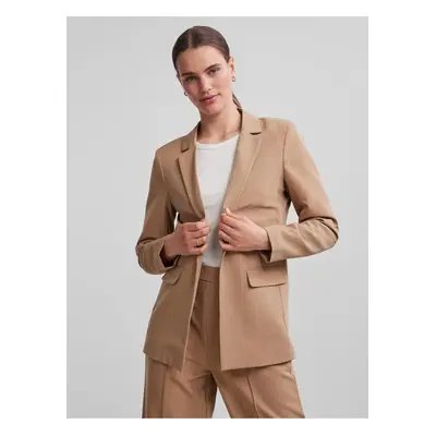 Light Brown Women's Striped Blazer Pieces Bossy - Women's