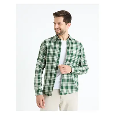 Celio Checkered Shirt Fadro - Men