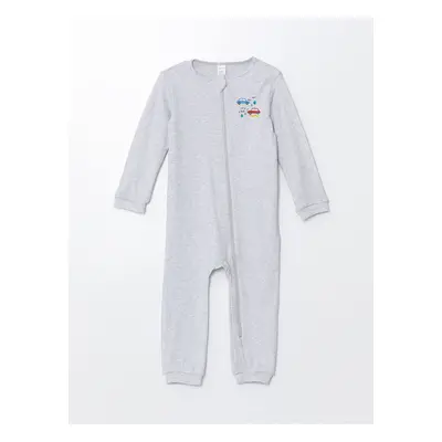 LC Waikiki Crew Neck Long Sleeve Baby Boy Rompers