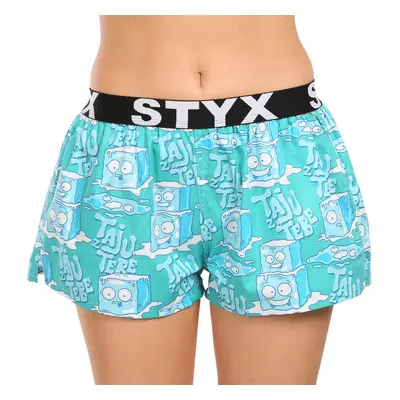 Women's Boxer Shorts Styx Art Sports Rubber Ice Cubes