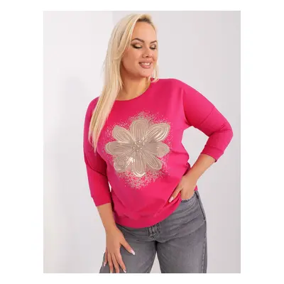 Blouse-RV-BZ-9131.26P-fuchsia