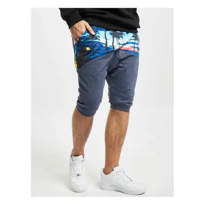 Warm shorts blue