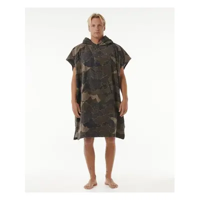 Ručník Rip Curl COMBO HOODED TOWEL Black/Olive