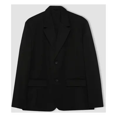 DEFACTO Relax Fit Lined Blazer Jacket