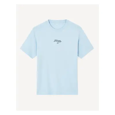 Celio Cotton T-shirt Jeword - Men's