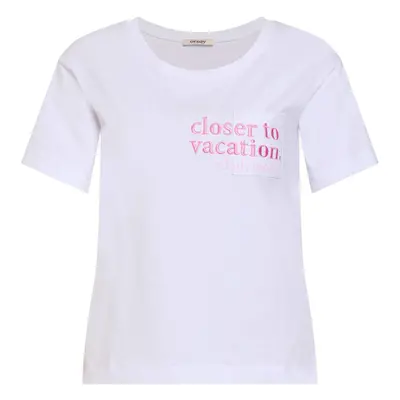 White T-shirt ORSAY - Women