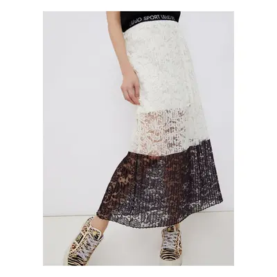 Liu Jo Black-cream Lace MidisuckLe Lui Jo - Women