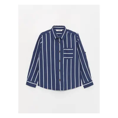 LC Waikiki Striped Long Sleeve Boy Shirt