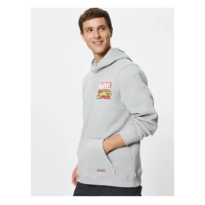 Koton Men's Gray Sweatshirt