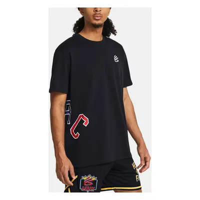 Under Armour T-Shirt Curry Arc HW Tee-BLK - Men's