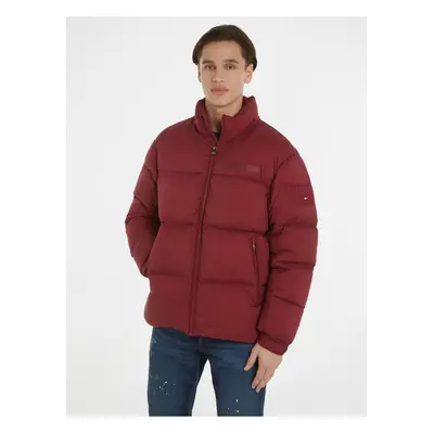 Tommy Hilfiger Men's Red Down Jacket - Men