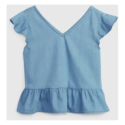 GAP Kids cotton top peplum - Girls