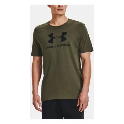 Under Armour T-Shirt UA SPORTSTYLE LOGO SS-GRN - Men