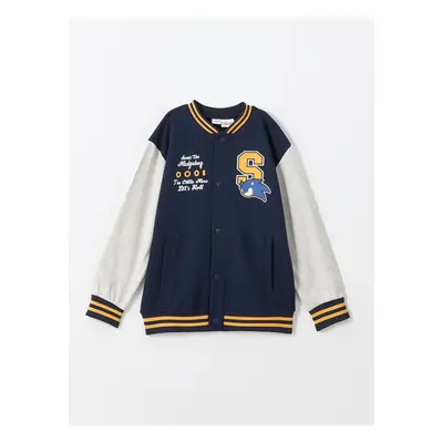 LC Waikiki Lw - Sonic Printed Boys College Jacket