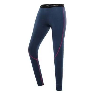 Women's merino wool underwear - pants ALPINE PRO SANERA gibraltar sea