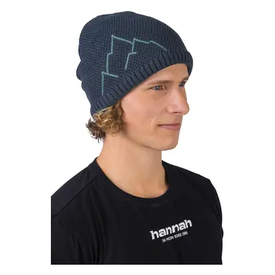 Winter knitted hat made of merino wool Hannah BRIT stratified sea