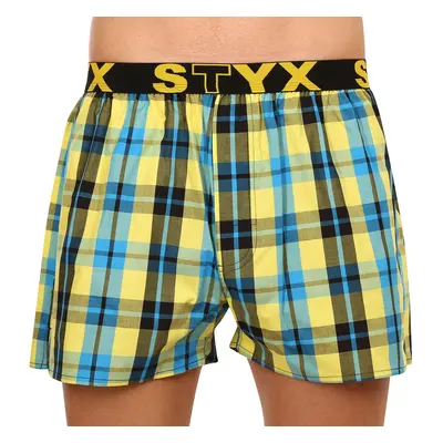 Men's briefs Styx sports rubber multicolored