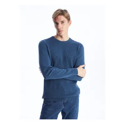 LC Waikiki Crew Neck Long Sleeve Men's Knitwear Sweater