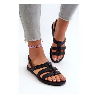 Women's Flat Sandals Ipanema Style Sandal Fem Black