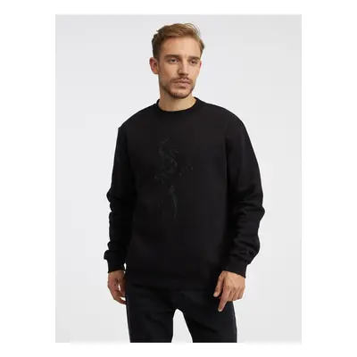 Black Mens Sweatshirt KARL LAGERFELD - Men