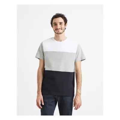 Celio T-shirt Vetrois with stripes - Men