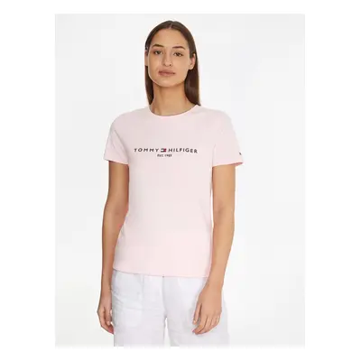 Light pink Women's T-Shirt Tommy Hilfiger - Women