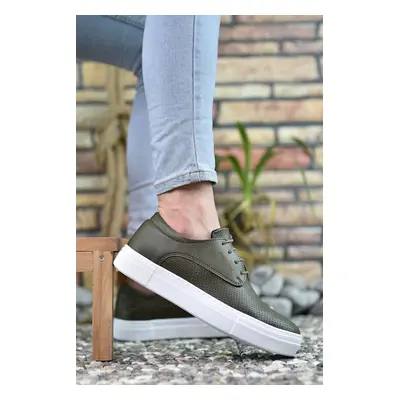 Riccon Printed Khaki Men's Sneakers