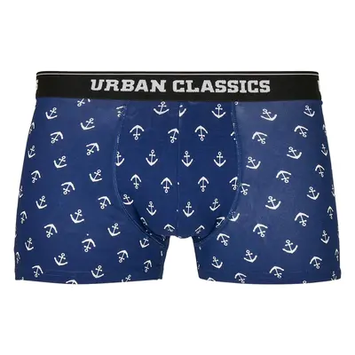 Men's Boxer Shorts 5-pack anchor aop+blk+blk+cha+cha