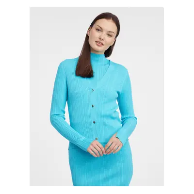 Orsay Blue Ladies Cardigan - Ladies