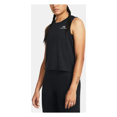 Under Armour Vanish Energy Crop Tank Tank - BLK - Women