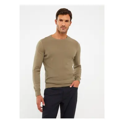 LC Waikiki Crew Neck Long Sleeve Men's Knitwear Sweater