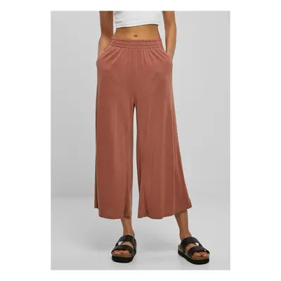 Women's modal Culotte terracotta