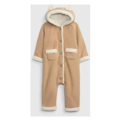 GAP Baby overall with fur - Boys