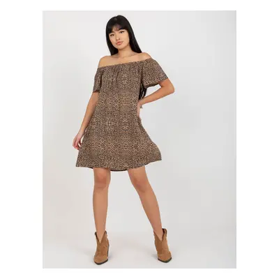 Dress-D73771R30145J-brown