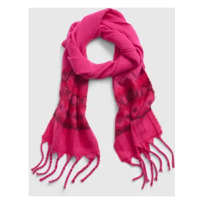 GAP Patterned Scarf with Fringe - Women