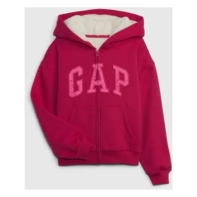 GAP Kids' Sherpa Hoodie - Girls