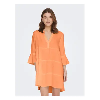 Orange Ladies Minidress ONLY Thyra - Women