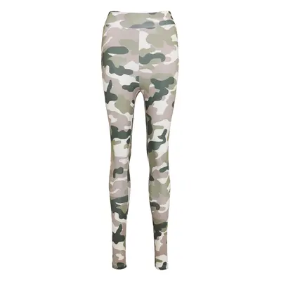 Women's high-waisted leggings Camo Tech camouflage/pink