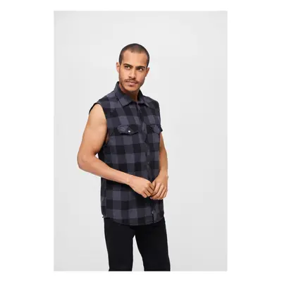 Sleeveless shirt black/grey