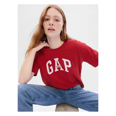 T-shirt organic with logo GAP - Women