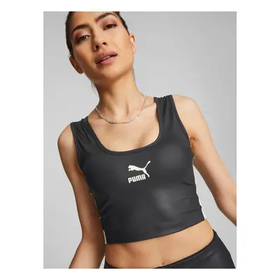 Black Sports Crop Top Puma - Women