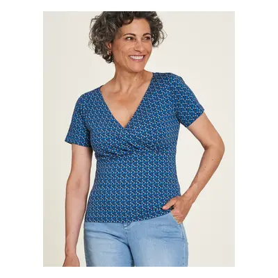 Dark blue Tranquillo Women's Patterned Tičko - Women