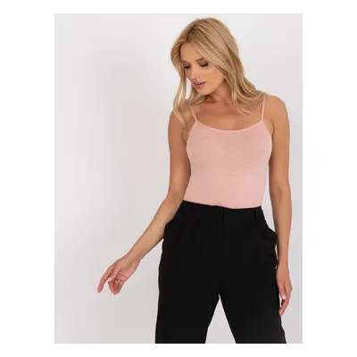 Women's powder top with viscose straps