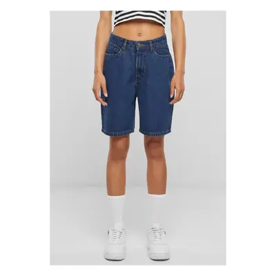 Ladies 90's Shorts - Navy Blue