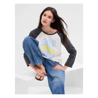 GAP T-shirt with retro logo - Women