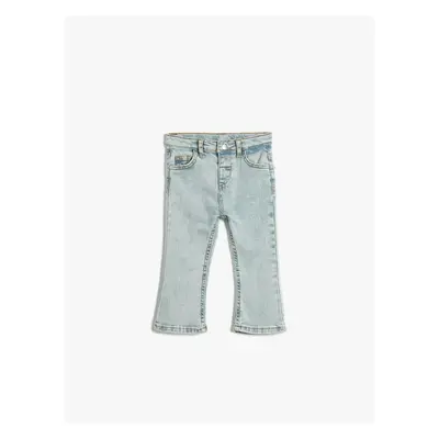 Koton Flare Jeans Pocketed Cotton - Flare Jean